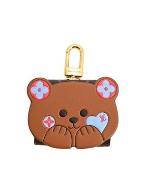 Louis Vuitton Case Earphone Pouch LV Bear
